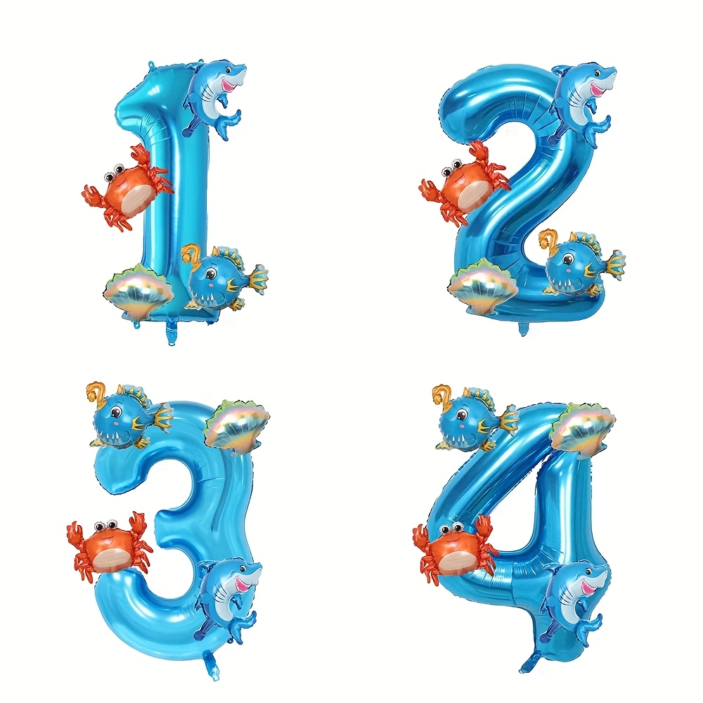 Water Balloon Set - Набор из 5 мини-шаров синего цвета