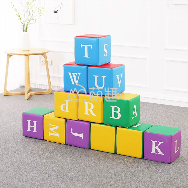 Kids Toys Names - Развивающие мягкие кубики-буквы ABC Moetry Kids
