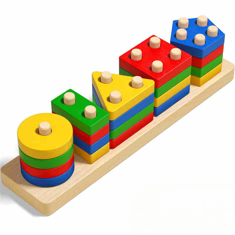 Kids Toys Idea - Оборудование для раннего образования, геометрический набор,