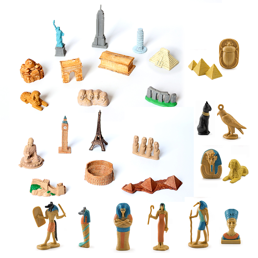 Kids Toys Egypt - Реалистичные Мини-модели в Древнем Египте, строительные
