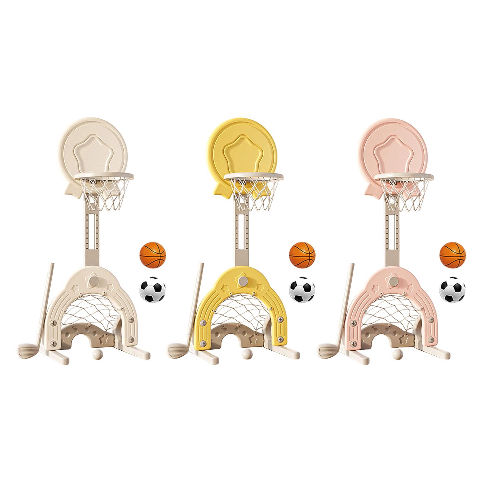 Kids Yard Toys - 3 в 1, набор баскетбольных обручей