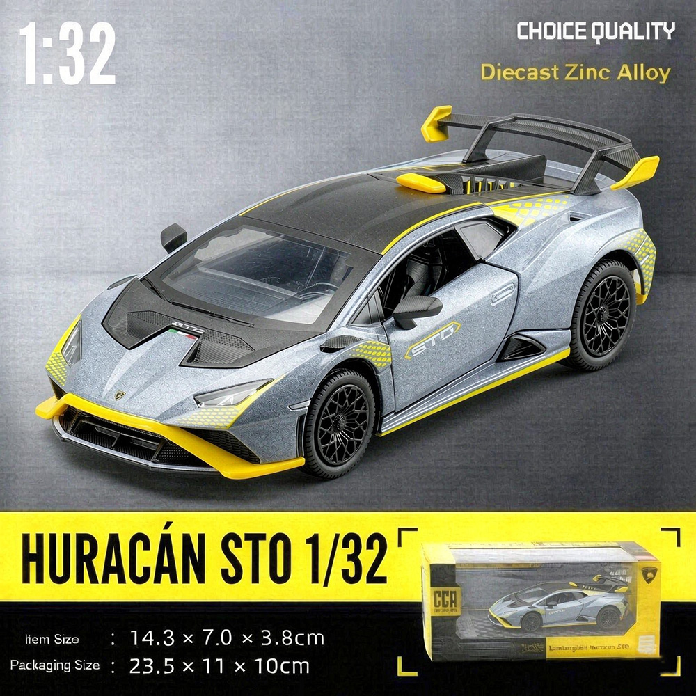 Kids Toys Vehicle - CCA 1:32 Модель автомобиля Lamborghini Huracan