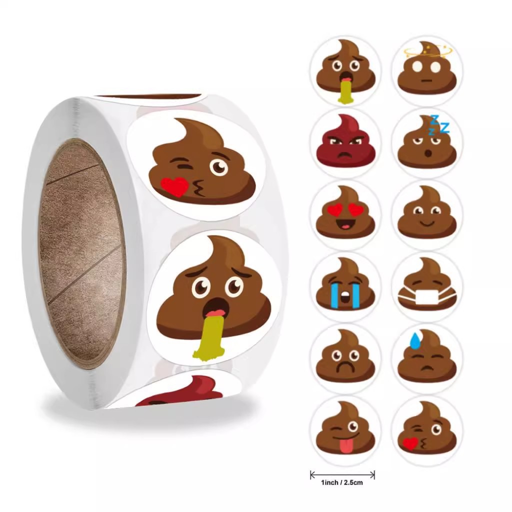 Kids Toys Laptop - 100-500 шт. забавные какашки мультфильм розыгрыш