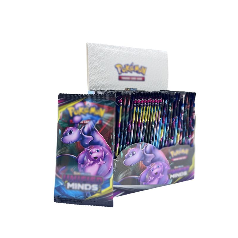 Kids Toys Za - 324 шт., английские покемоны ZA TCG