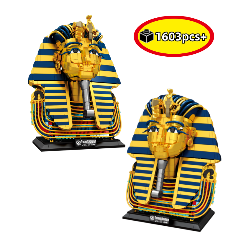 Kids Toys Egypt - Набор для сборки золотой маски египетского