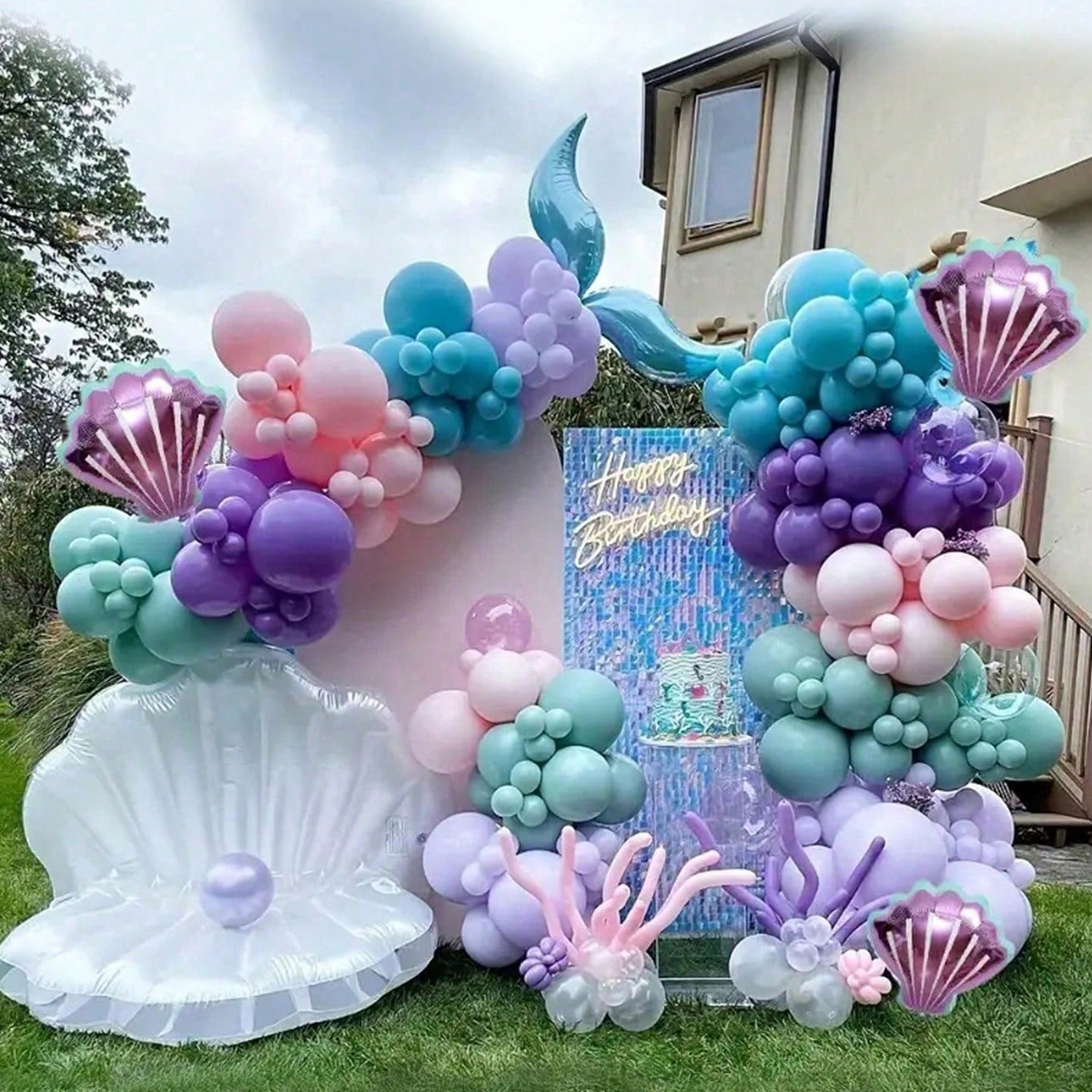 Water Balloon Set - Набор из 202 воздушных шаров «Русалка»