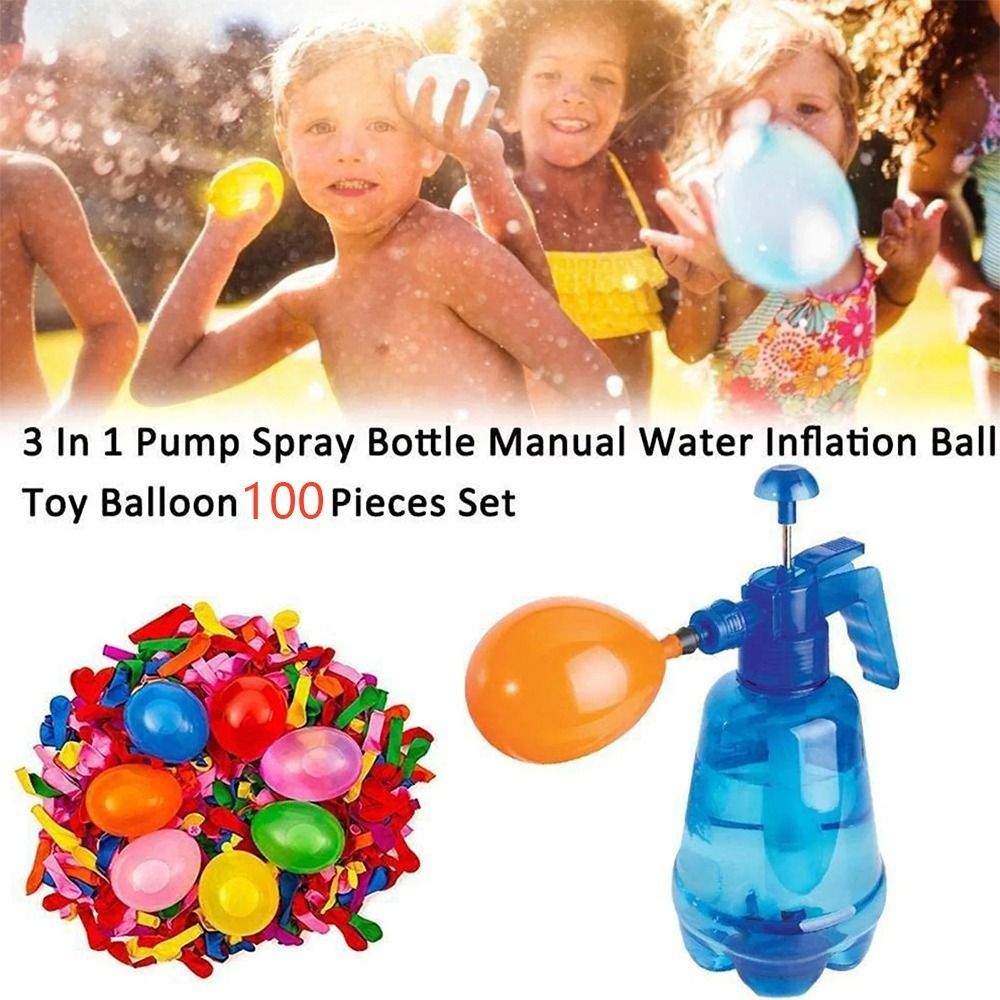 Портативный насос для водных ш – обзор и цена Water Balloon Set