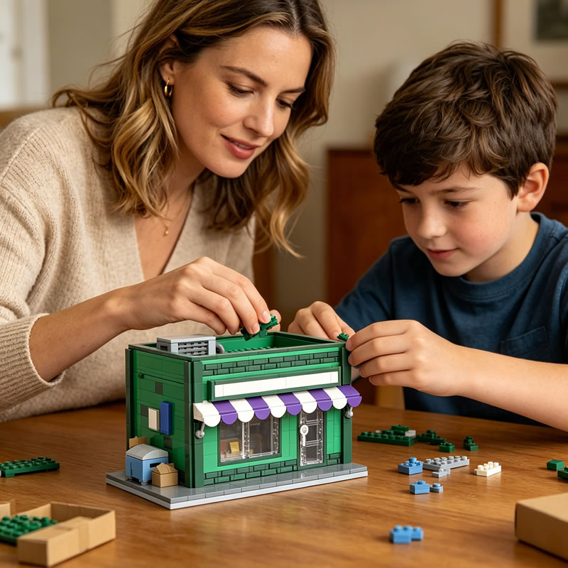 Конструктор MOC: Модульный мин – обзор и цена Kids Toys In Store