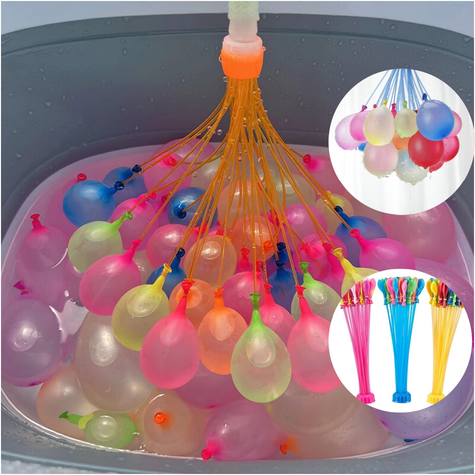 Быстрозаполняемые самозапечаты – обзор и цена Water Balloon Set
