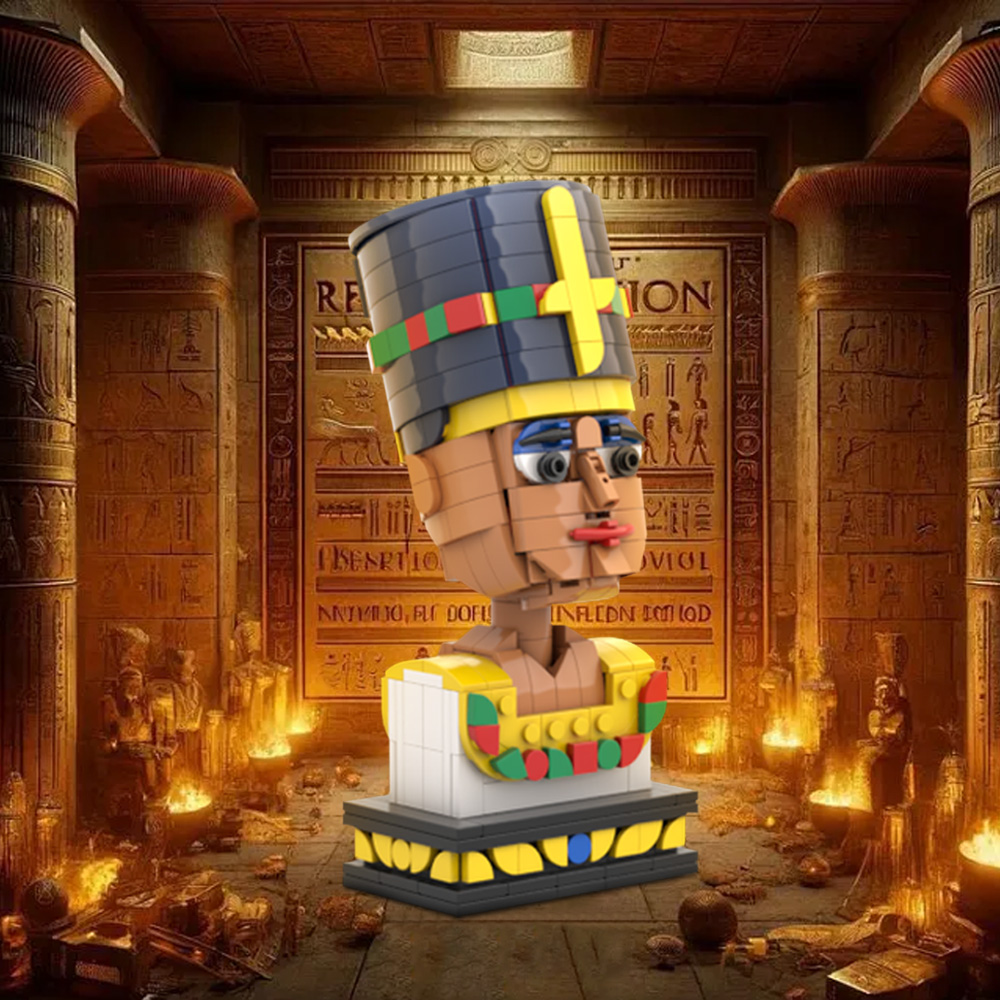 MOC Нефертити Египетская корол – обзор и цена Kids Toys Egypt